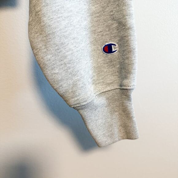 Champion Gray Cropped Sweatshirt - Picture 8 of 11